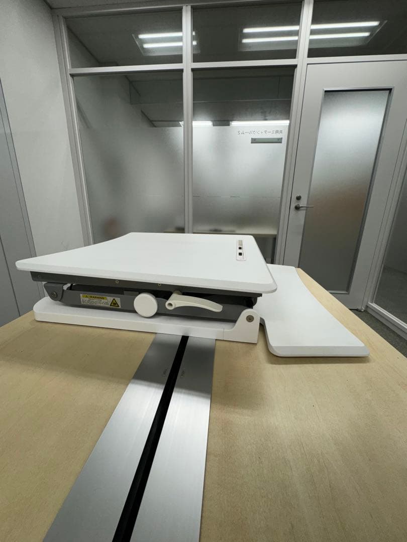 スタンディングデスク 高さ調整可能 ガス圧昇降式 スタンドアップデスク