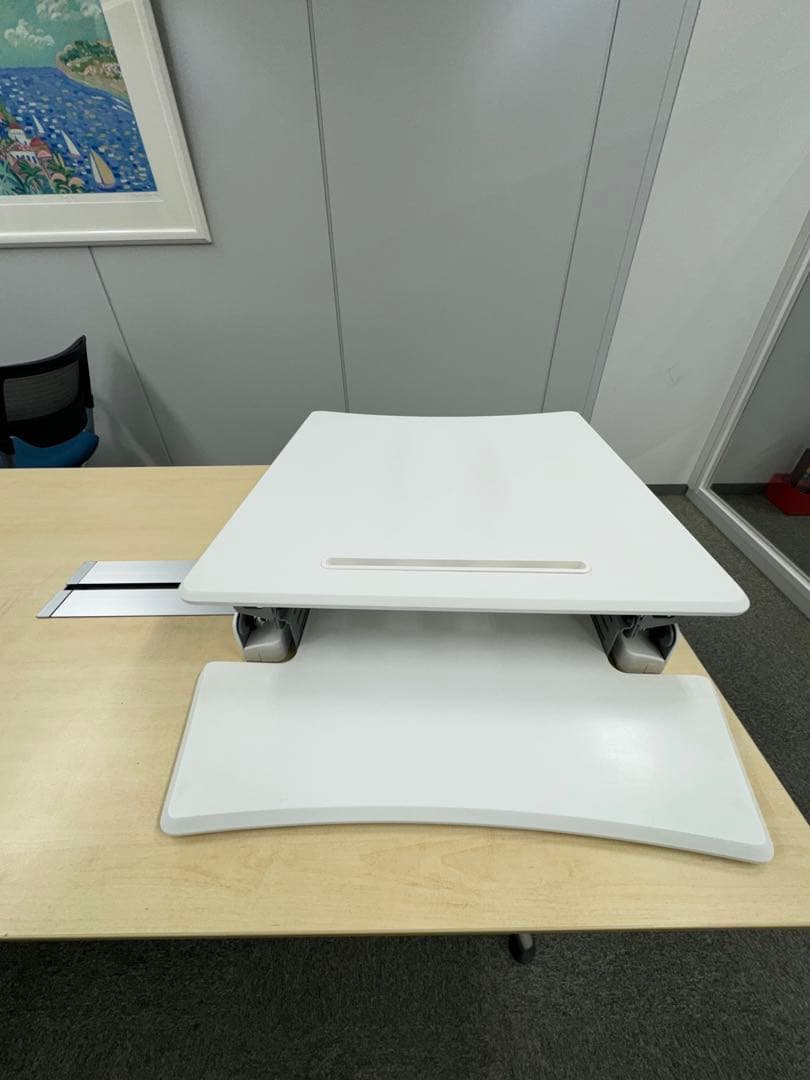 スタンディングデスク 高さ調整可能 ガス圧昇降式 スタンドアップデスク