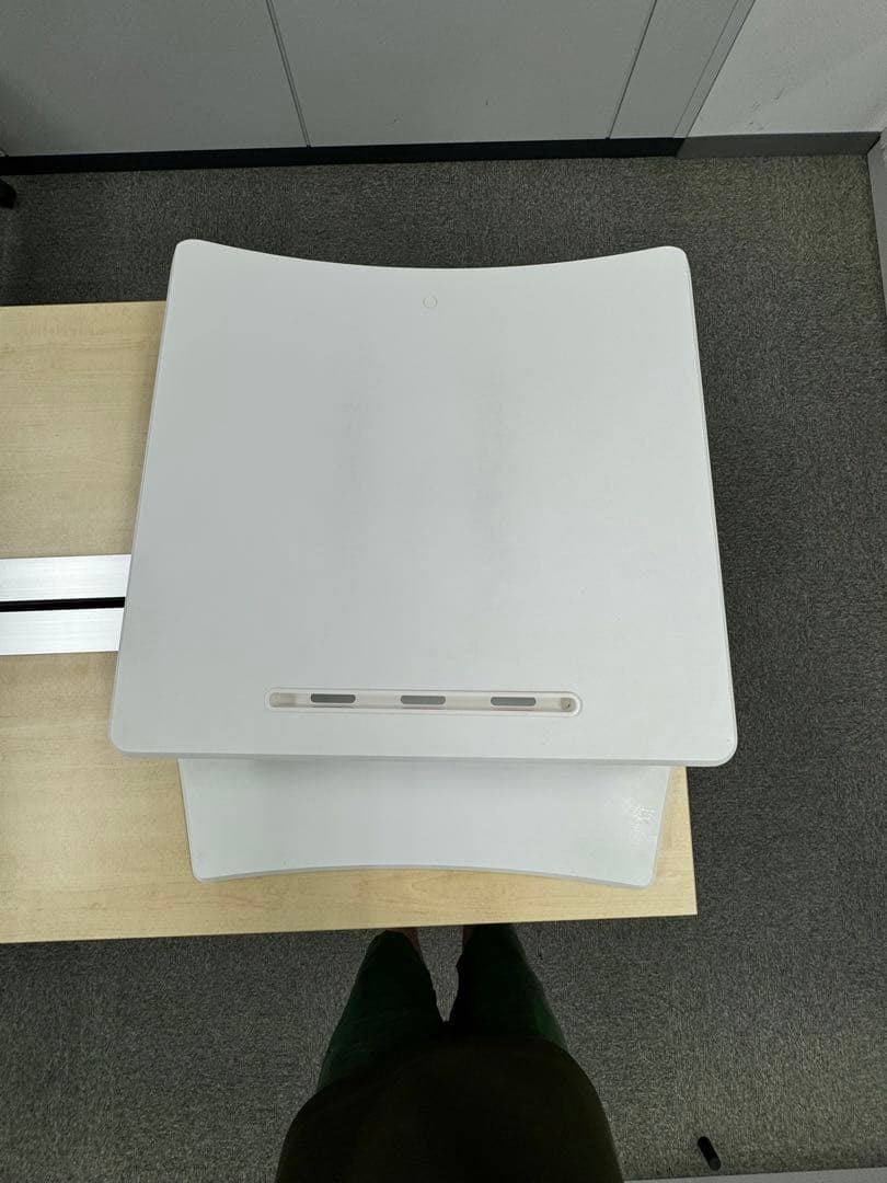 スタンディングデスク 高さ調整可能 ガス圧昇降式 スタンドアップデスク