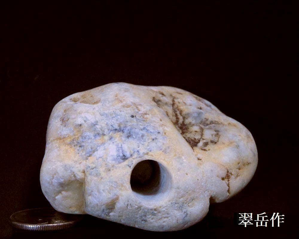 宮崎ヒスイ海岸の石笛・岩笛・磐笛・160g