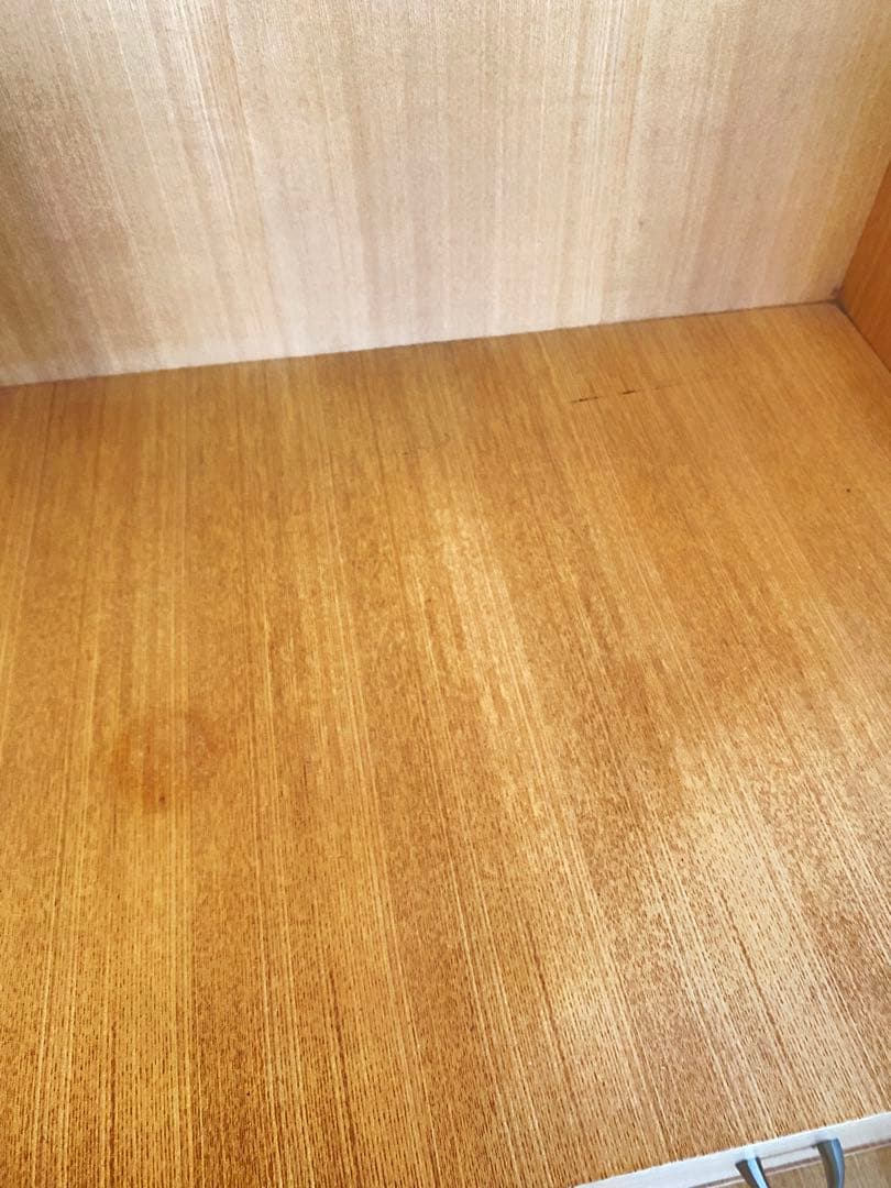 ミラー付き木製ワードローブ収納 クローゼット 洋服箪笥 ハンガーラック洋服収納①