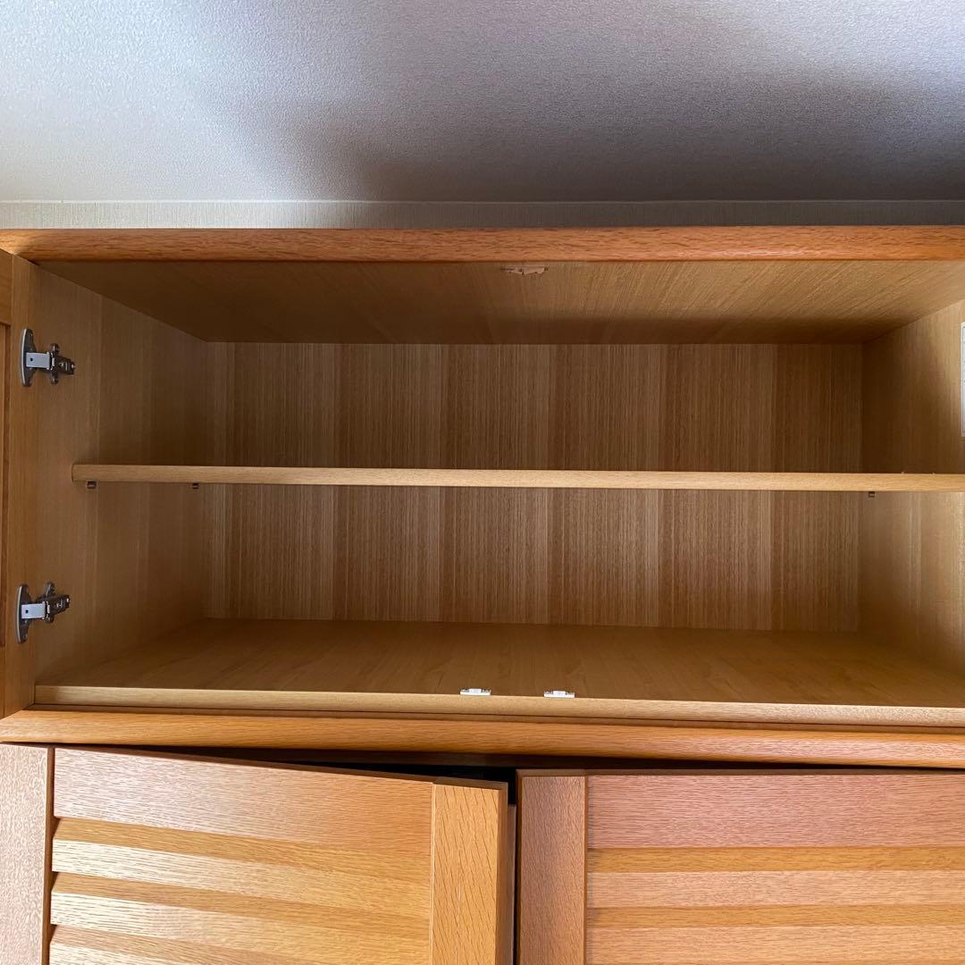 ミラー付き木製ワードローブ収納 クローゼット 洋服箪笥 ハンガーラック洋服収納①