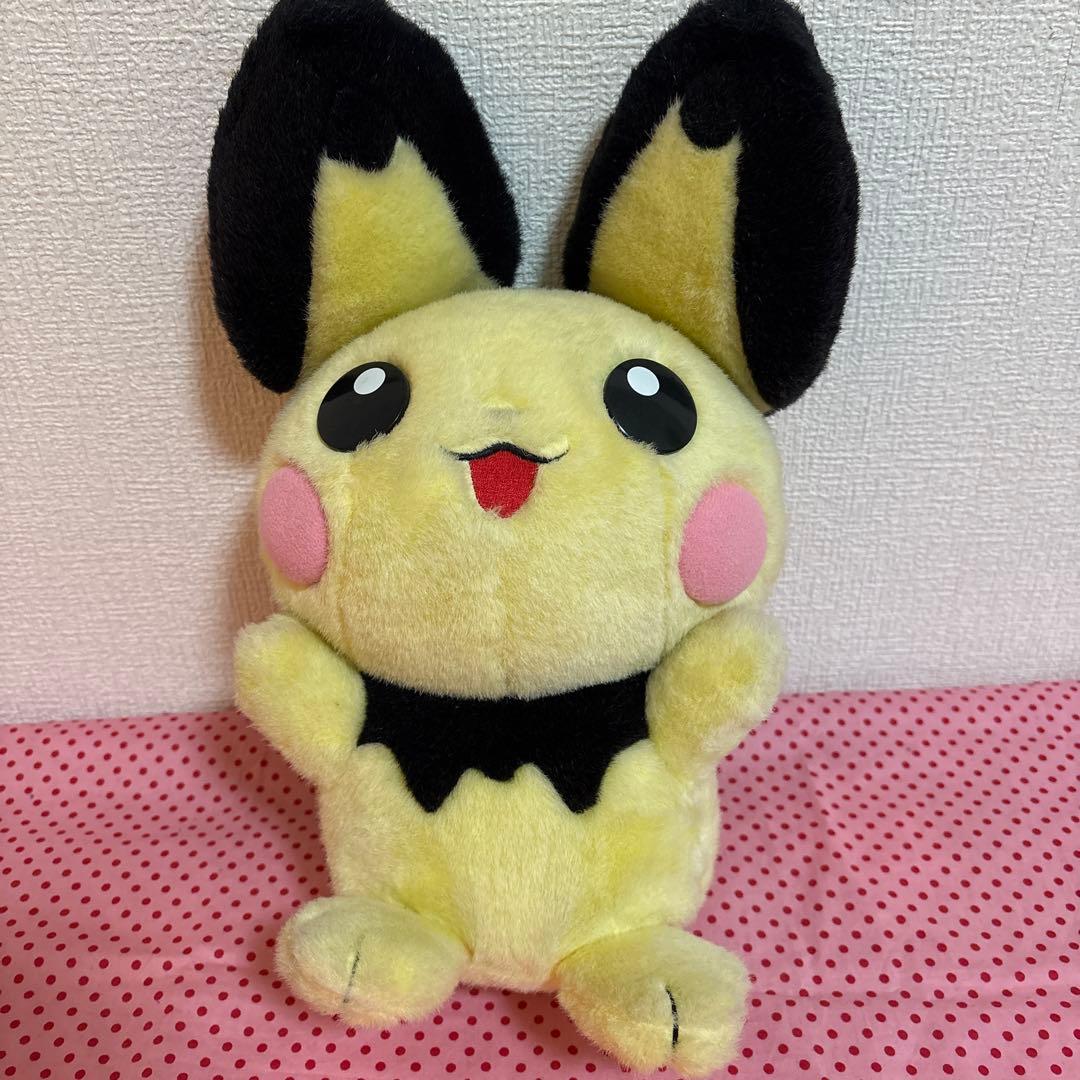トミー ポケモン　等身大ピカチュウ、ピチュウ、カビゴン他ぬいぐるみ5匹　当時物