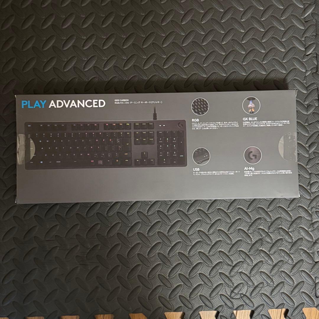 【未使用】Logicool G512 CARBON ゲーミングキーボード 青軸