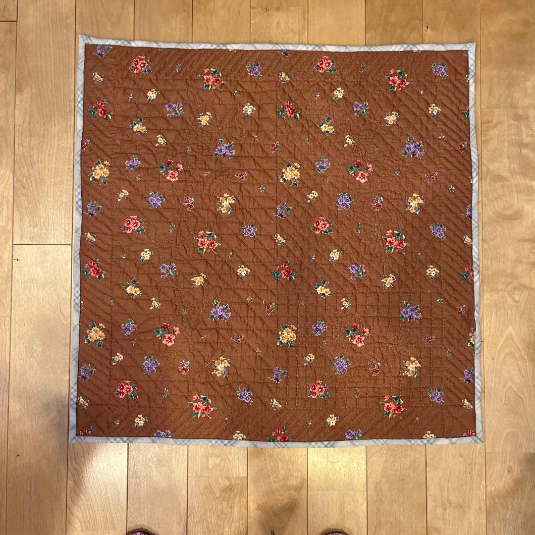 植物モチーフ パッチワークキルト