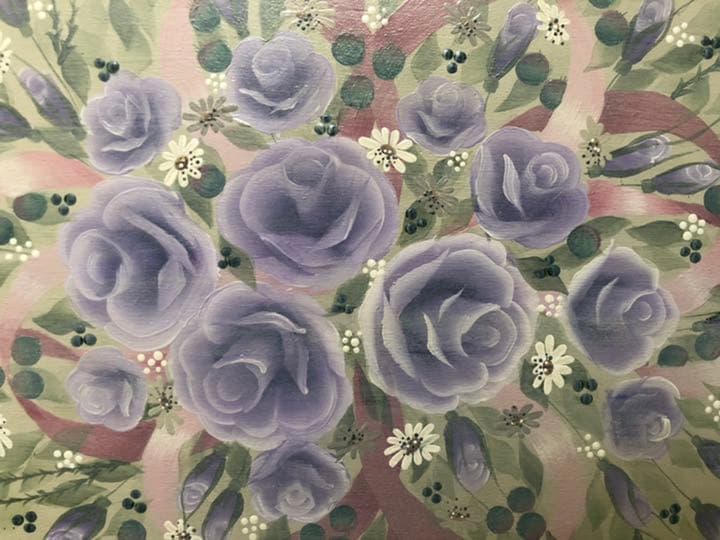 トールペイント トレー