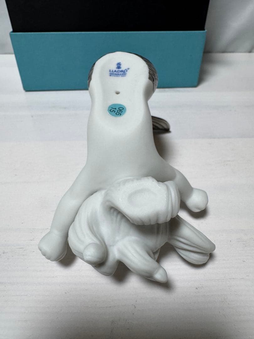 リヤドロ無邪気なマーメイド美品希少人魚置物