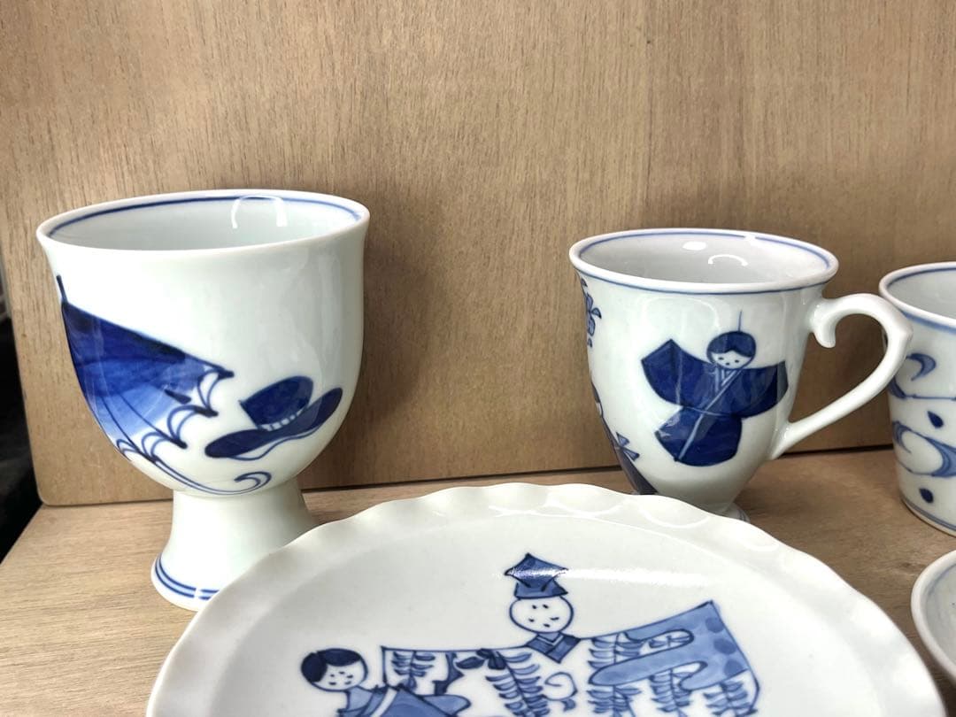 か*ん様 有田焼 青花 皿など色々まとめて ばら 14点