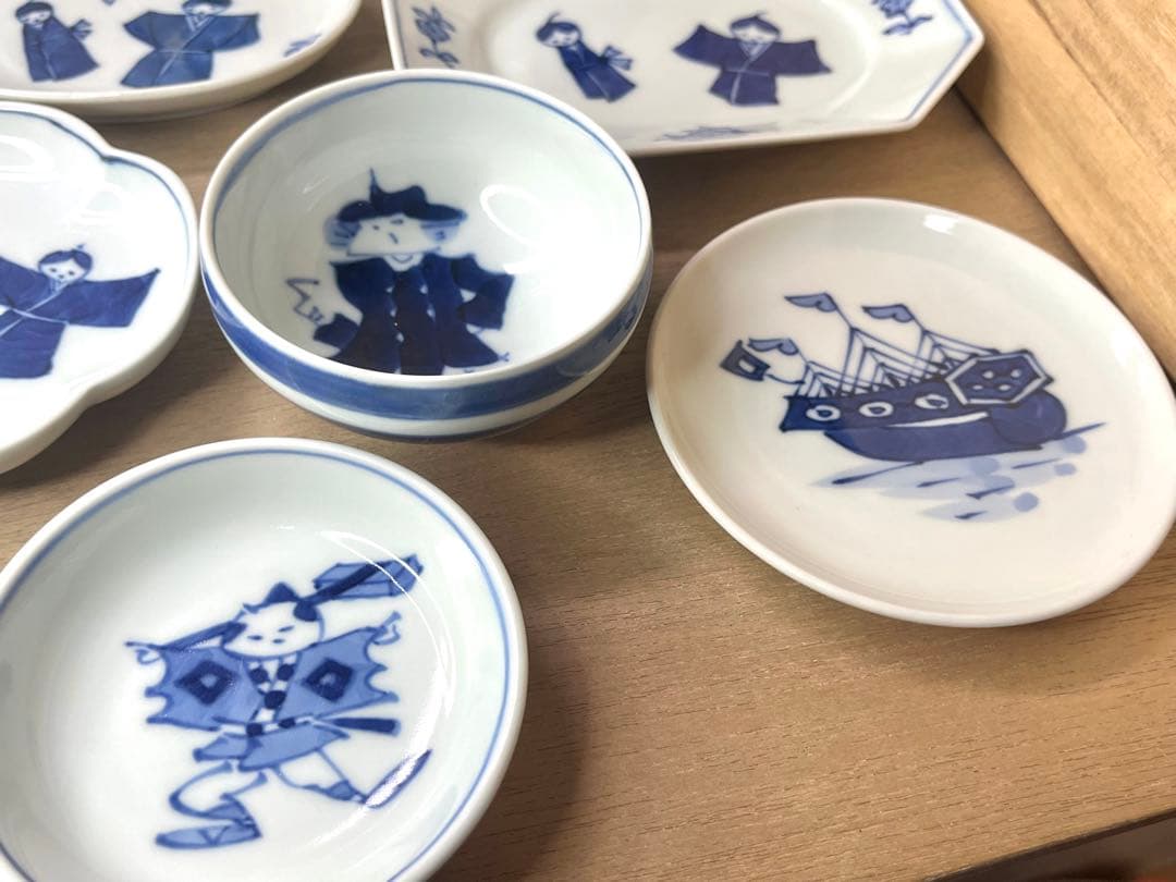 か*ん様 有田焼 青花 皿など色々まとめて ばら 14点