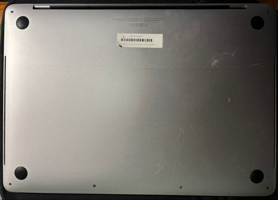 【難あり】Macbook Pro 2019(i7/16GB/512GB)