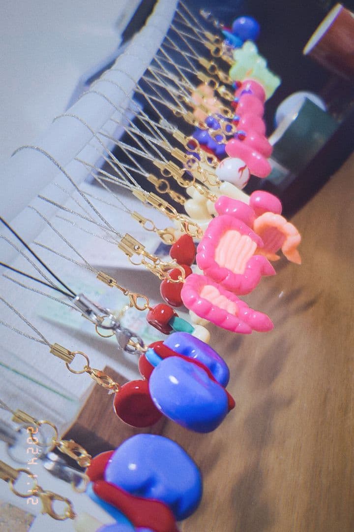 インプラント　手作り　臓器　キーホルダー