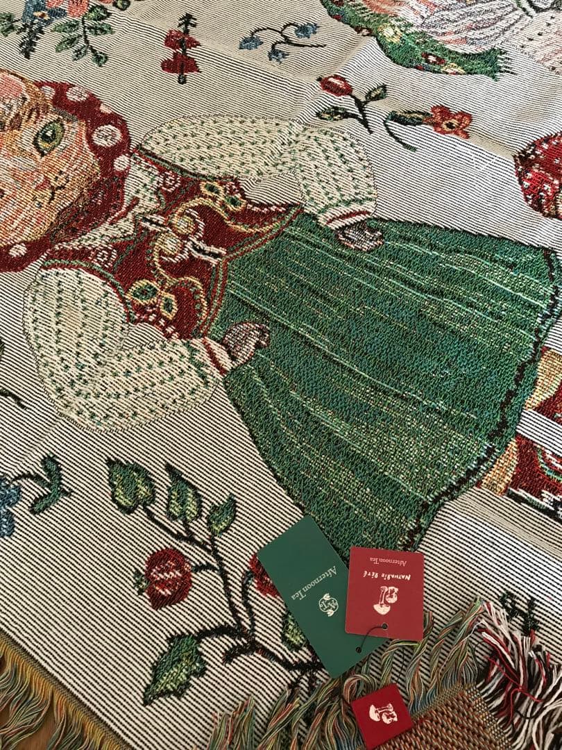 新品タグ付　完売　ナタリー・レテ　 タペストリー　アフタヌーンティー