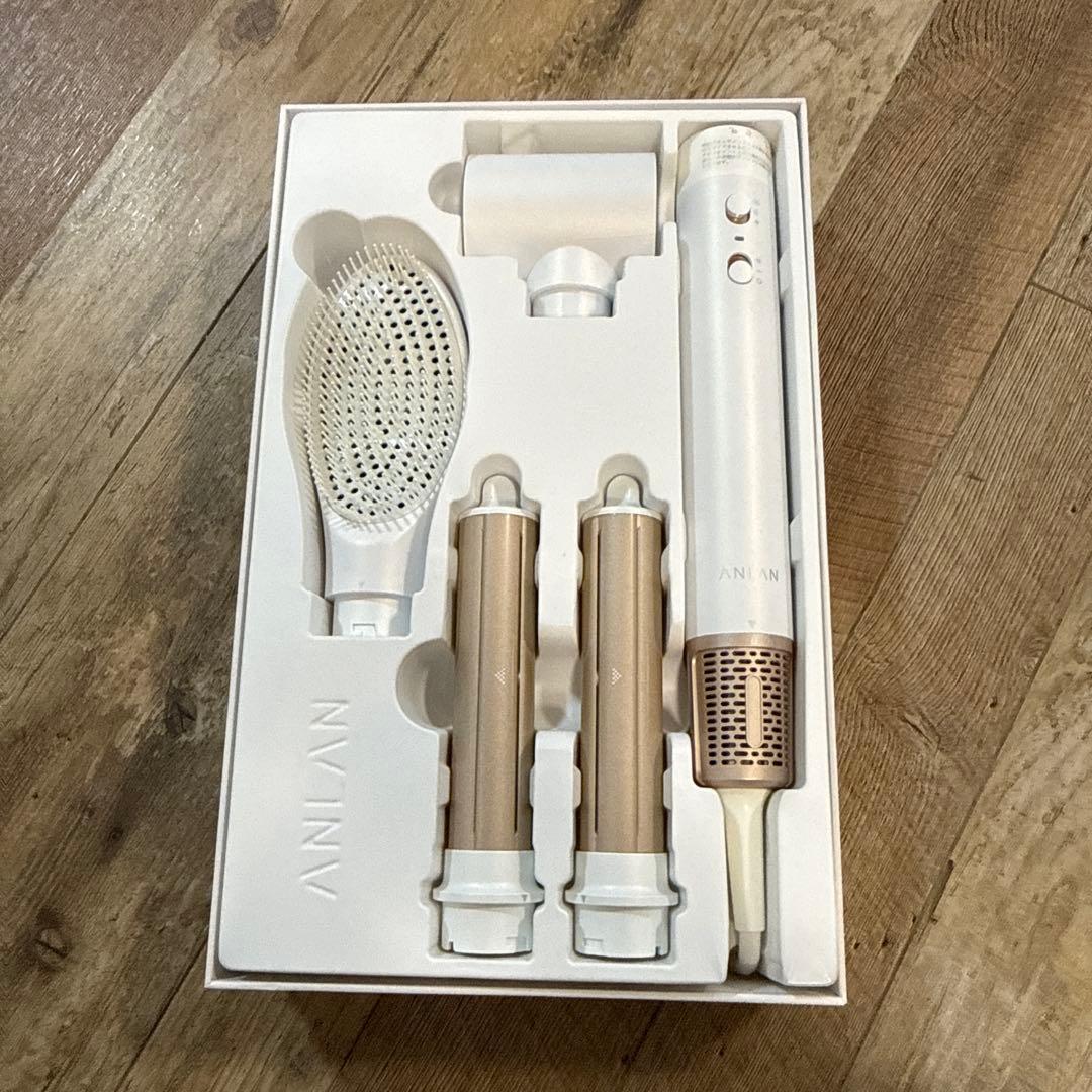 ANLAN アンラン マルチヘアスタイラー 3way ドライヤー コテ ブラシ