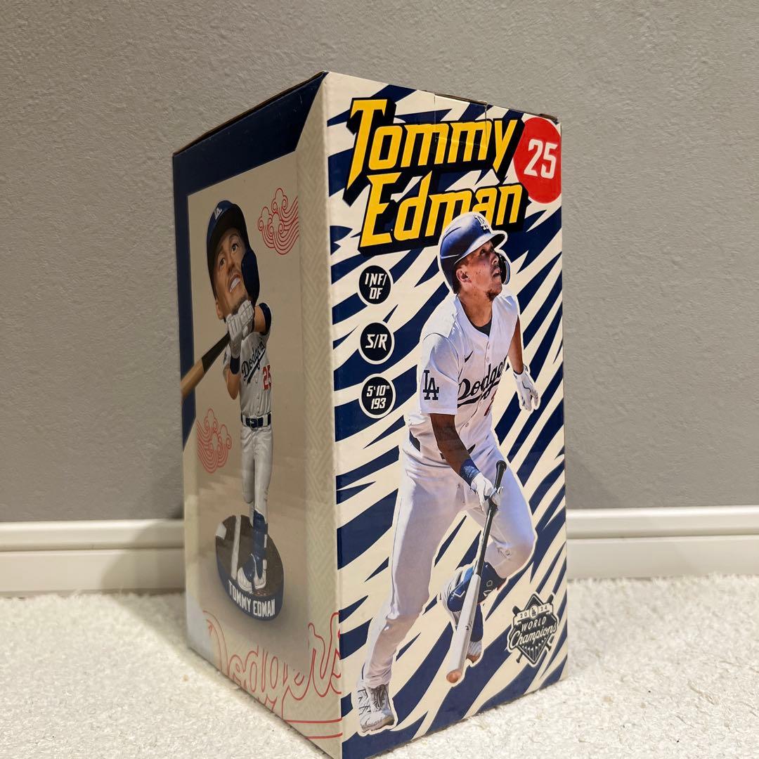 【新品】トミー・エドマン ボブルヘッド 現地6月2日 球場配布品 非売品