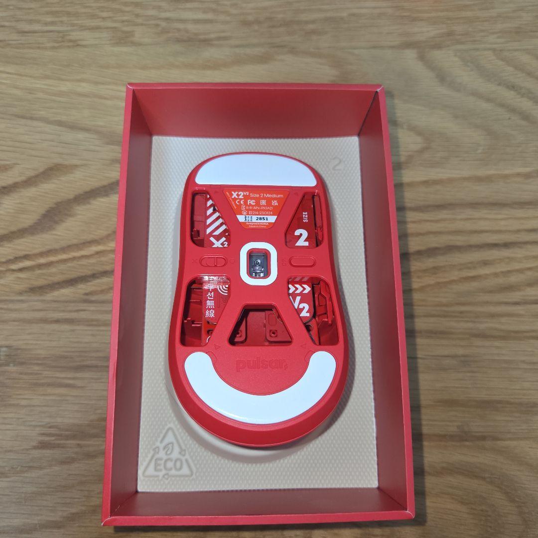 pulsar X2 V2 ゲーミングマウス GEN.G Karon直筆サイン入り