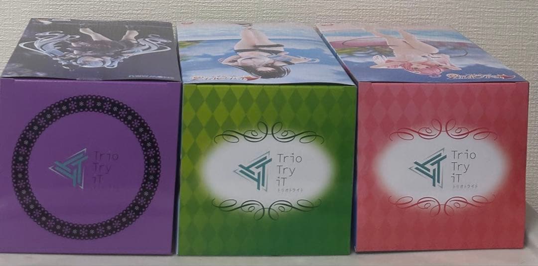 初音ミク 雪ミク×クロミ、ToLOVEるダークネス 古手川唯、ララ フィギュア