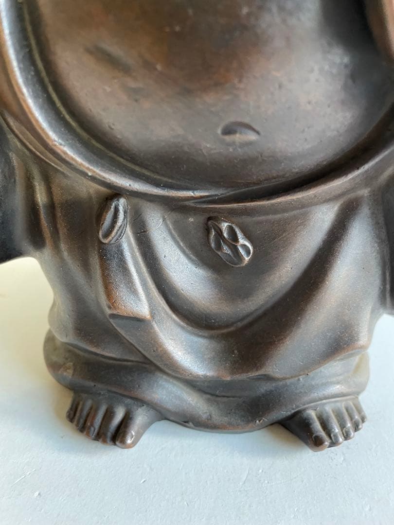 古備前　備前焼　布袋　縁起物　　置物　飾り物　焼物