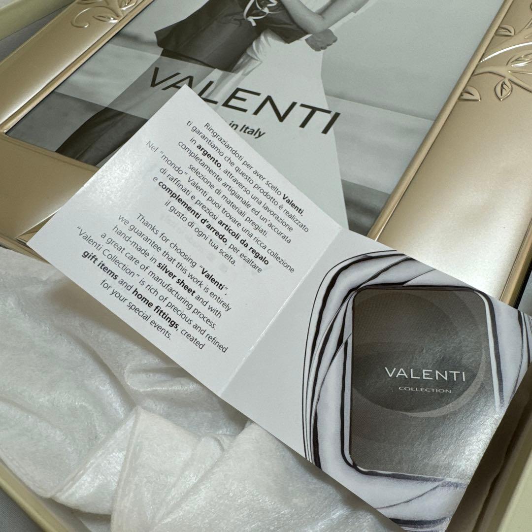 ヴァレンティ 銀製 ウェディング フォトフレーム