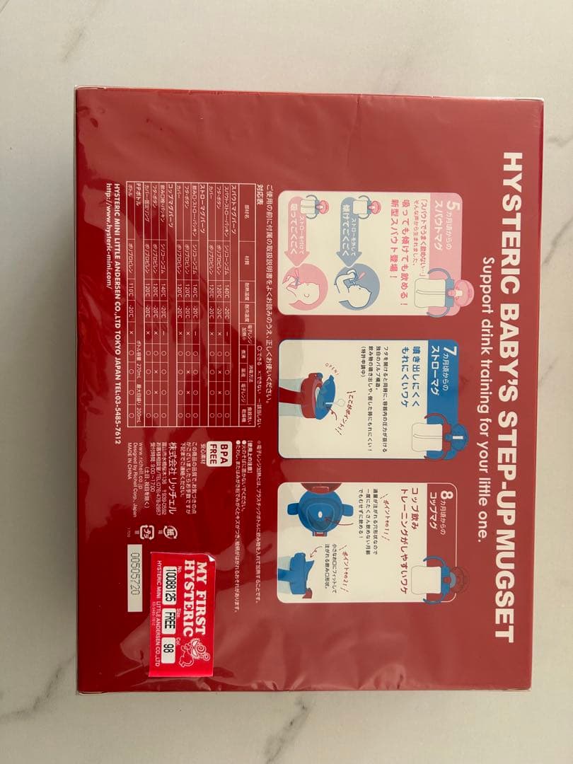 HYSTERIC MINI ステップアップマグセット