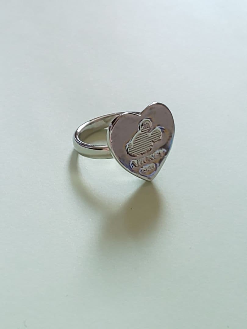 希少かも ディズニー ミッキー 1928 シルバーリング ハート MICKEY