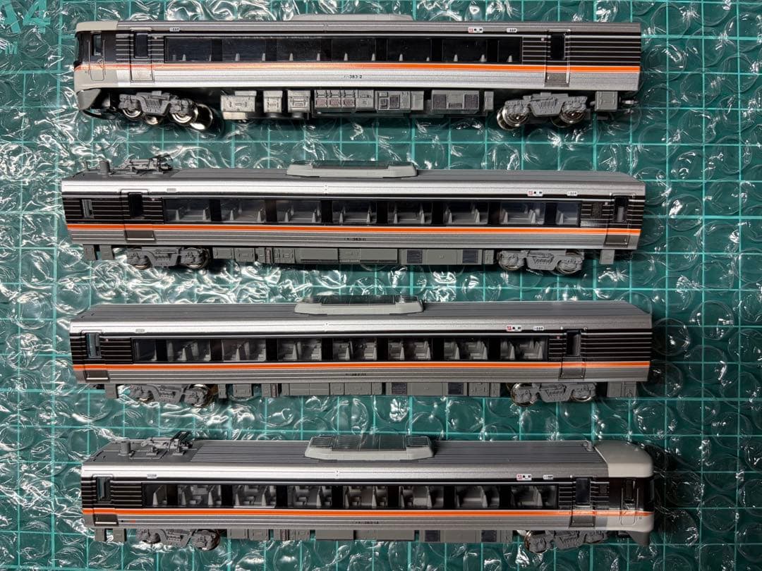 KATO 383系 ワイドビュー しなの 4両セット　動力付き