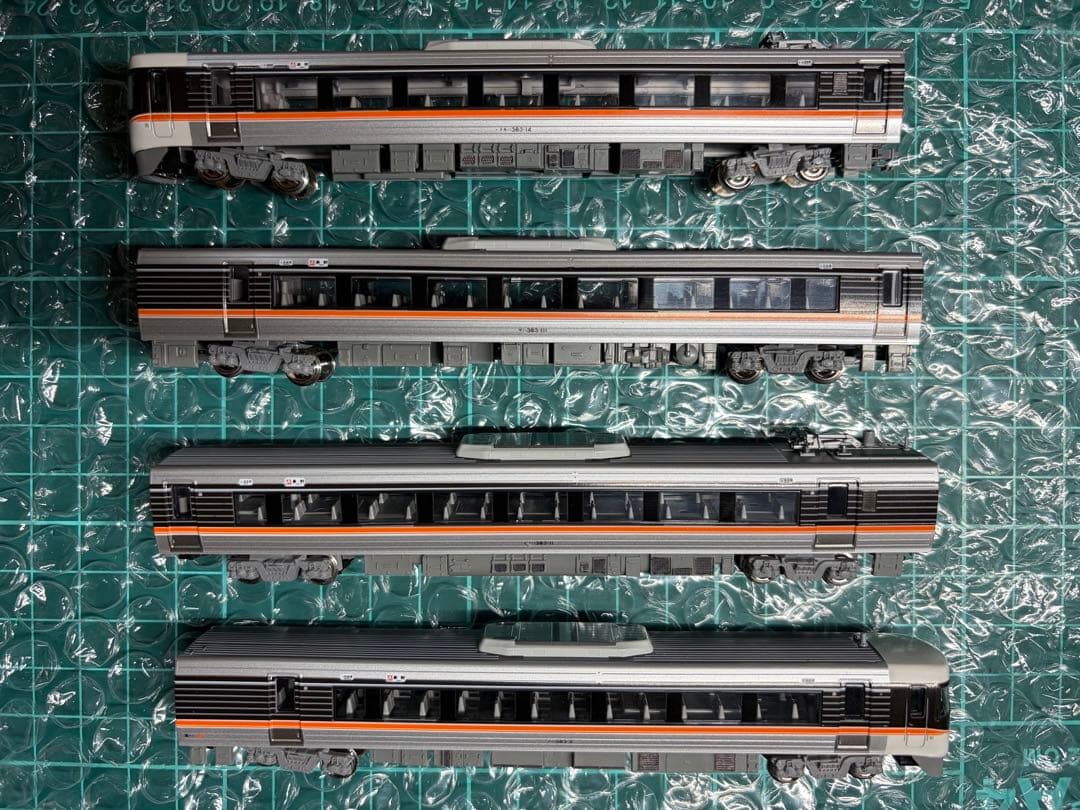 KATO 383系 ワイドビュー しなの 4両セット　動力付き