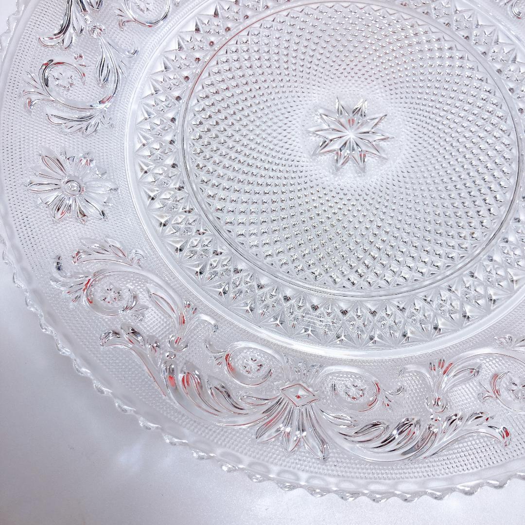 Baccarat バカラ アラベスク プレート 24cm　|3899|