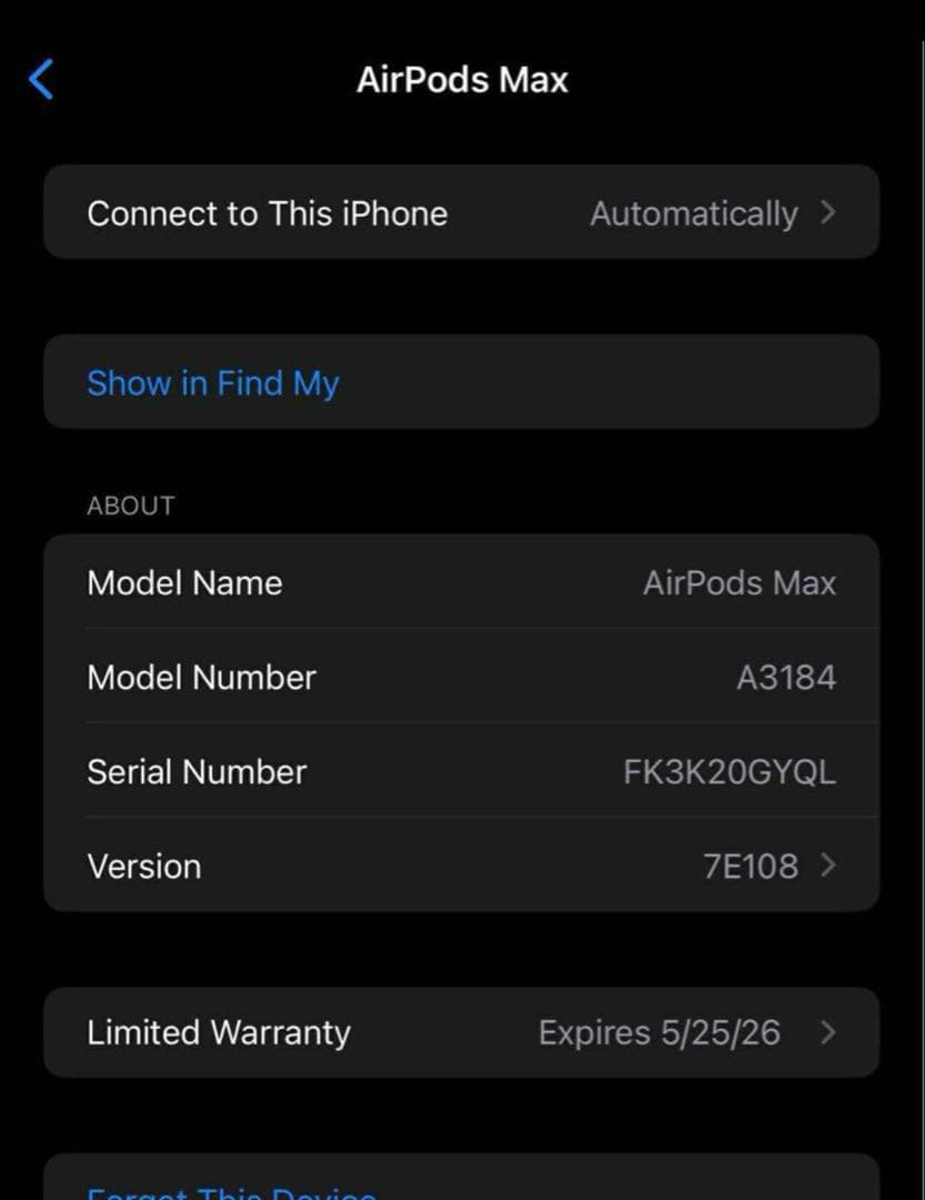 あ*様 AirPods Max スターライト 本体