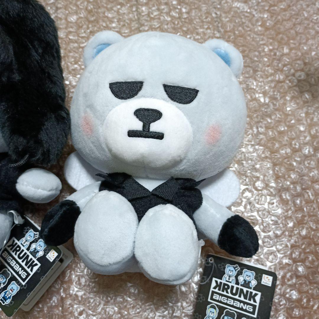 BIGBANG おすわりぬいぐるみ1 全3種 タンクトップぬいぐるみ セット