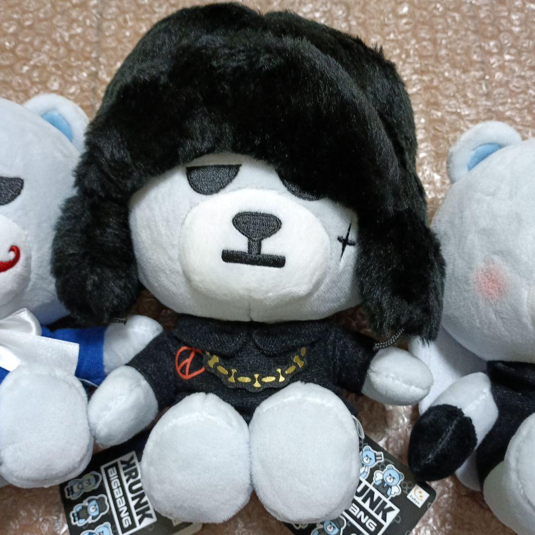 BIGBANG おすわりぬいぐるみ1 全3種 タンクトップぬいぐるみ セット