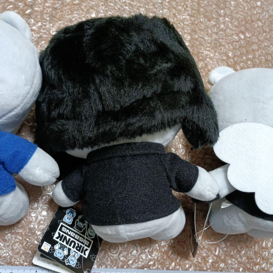 BIGBANG おすわりぬいぐるみ1 全3種 タンクトップぬいぐるみ セット