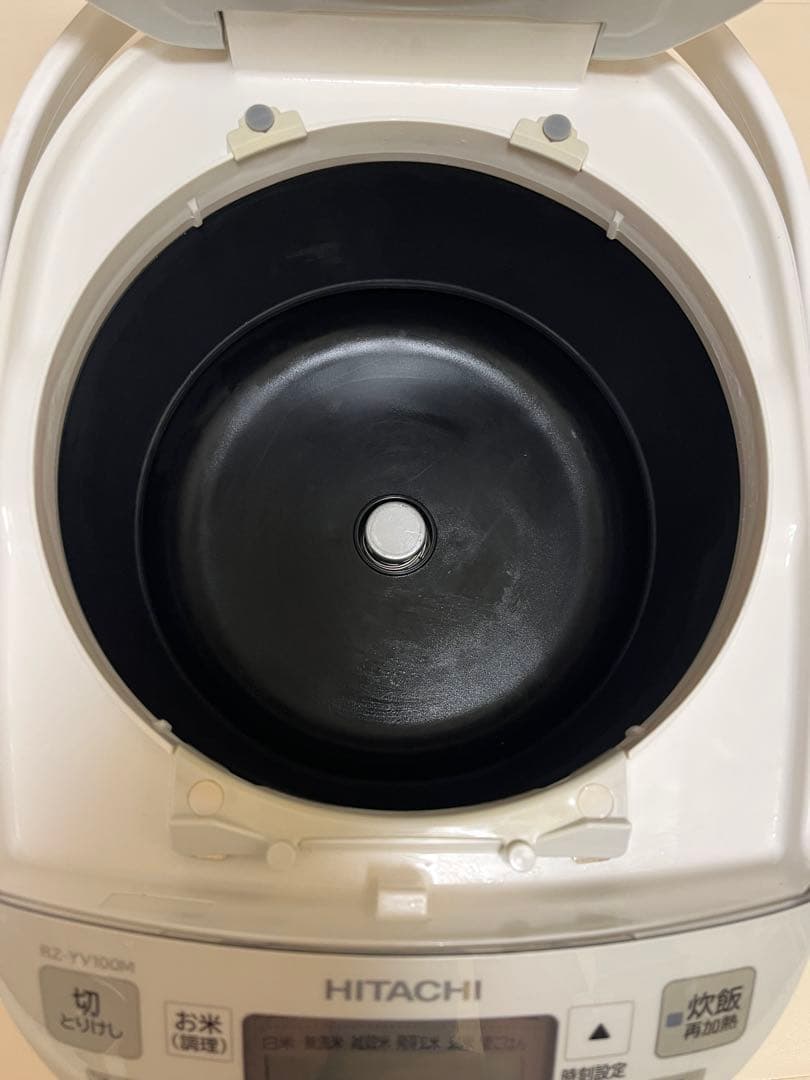 【中古美品】日立 IHジャー炊飯器 RZ-VV100M 5.5合炊き2017年製