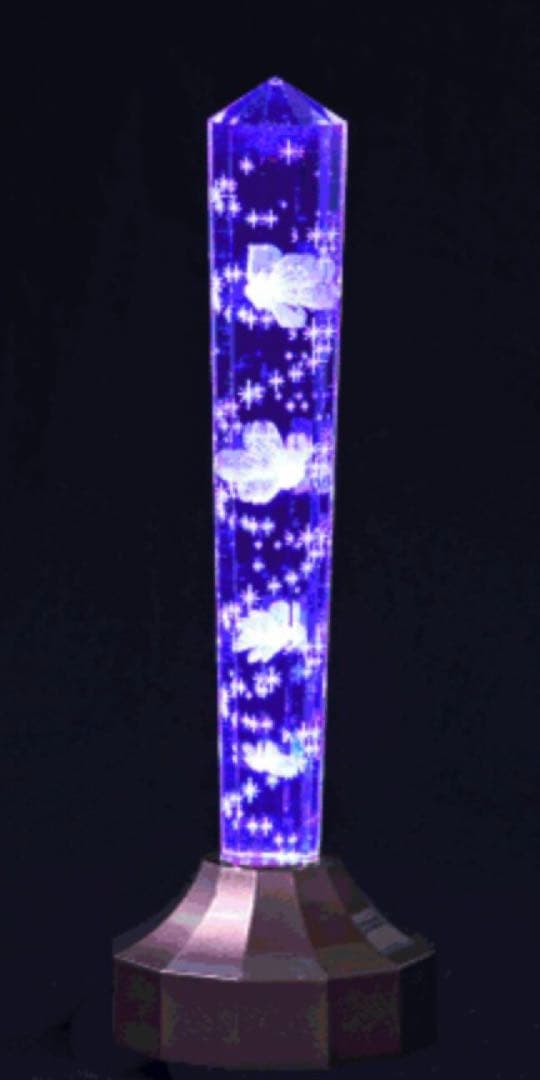 美しいクリスタルガラスのローソクタイプ