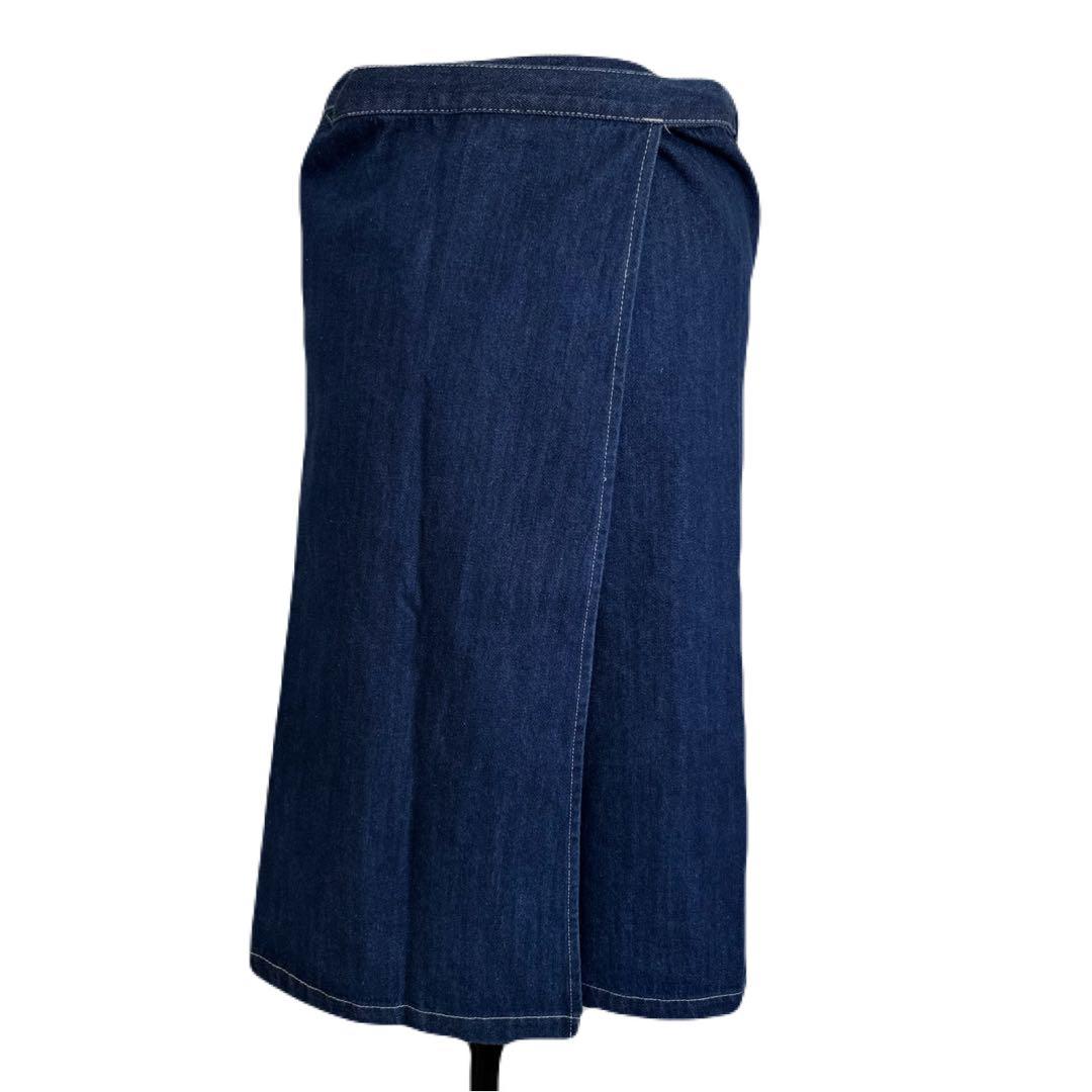 未使用 RALPH LAUREN  デニム ポニー刺繍 ソムリエエプロン