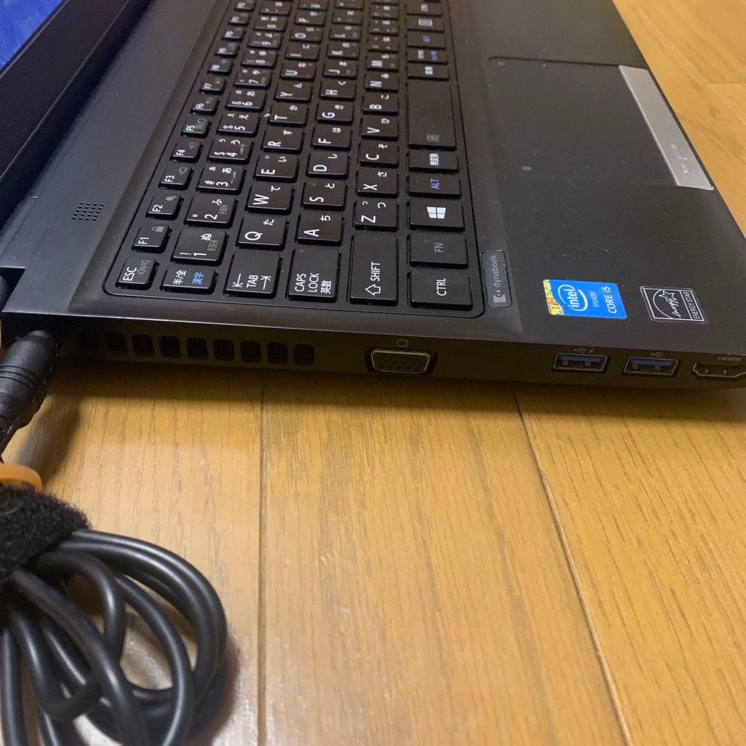 【東芝】R734 高性能i5 8GB ブラックノートPC