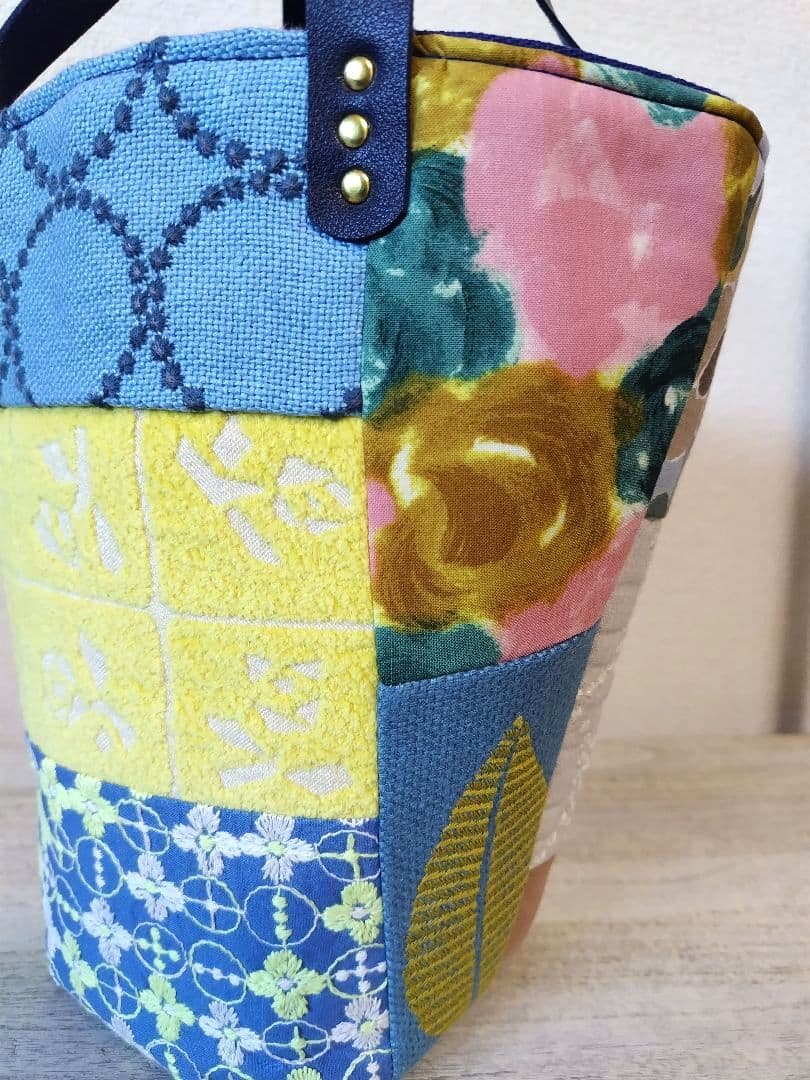 ミナペルホネン、ハンドメイドトートバック