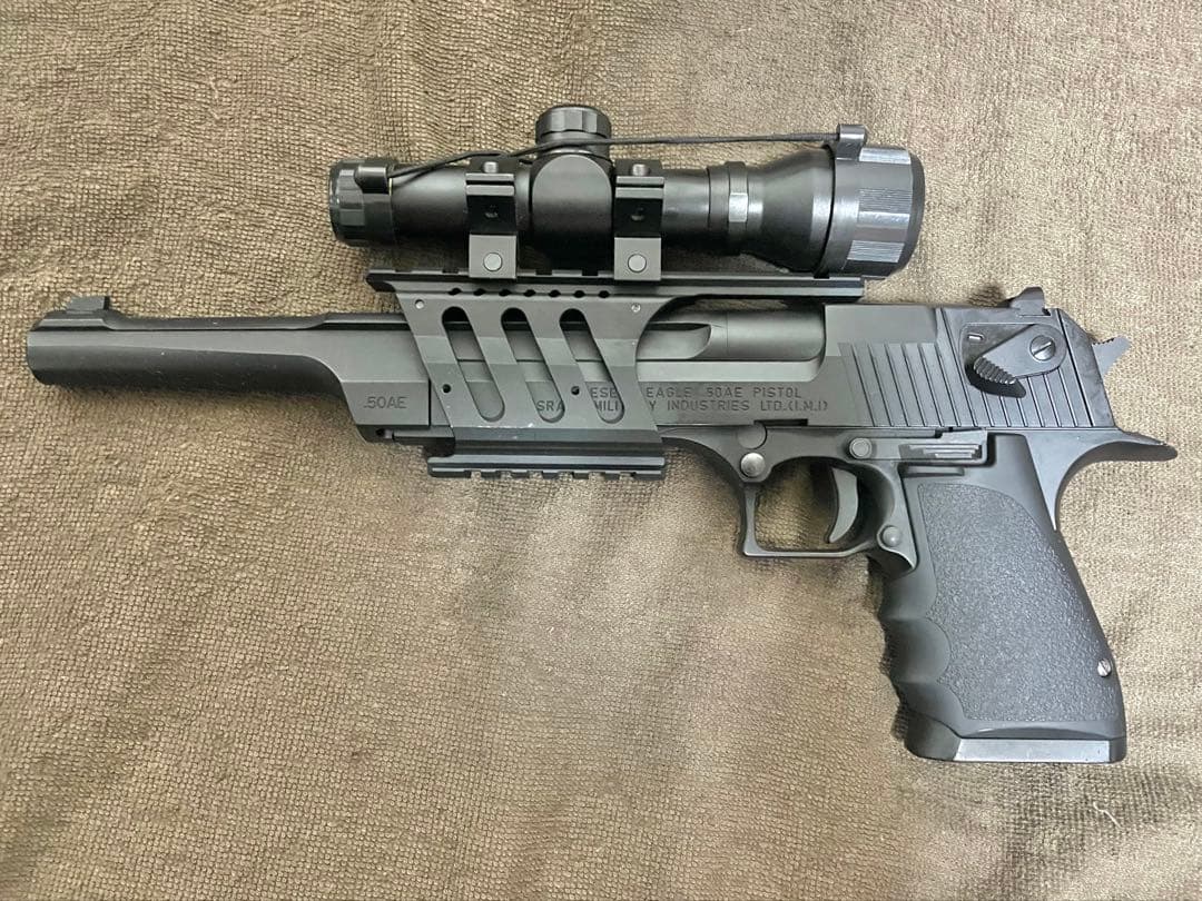 東京マルイ ガスブロ デザートイーグル.50AE 10インチバレル カスタム