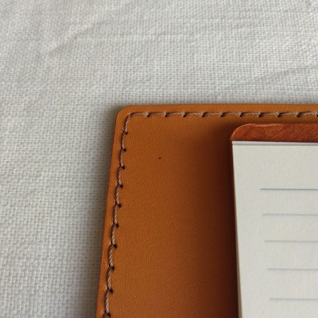 システム手帳　エルバマット　レンガ B7ミニ6穴用　フラットタイプ