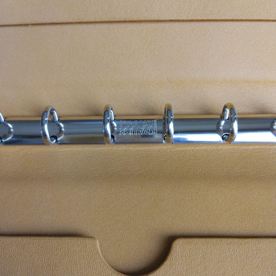 システム手帳　エルバマット　レンガ B7ミニ6穴用　フラットタイプ