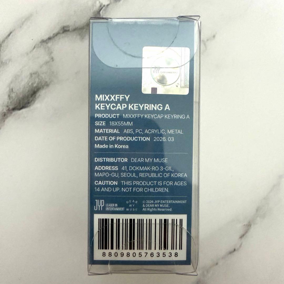 NMIXX ヨーロッパ限定 MIXXFFY KEYCAP KEYRING A