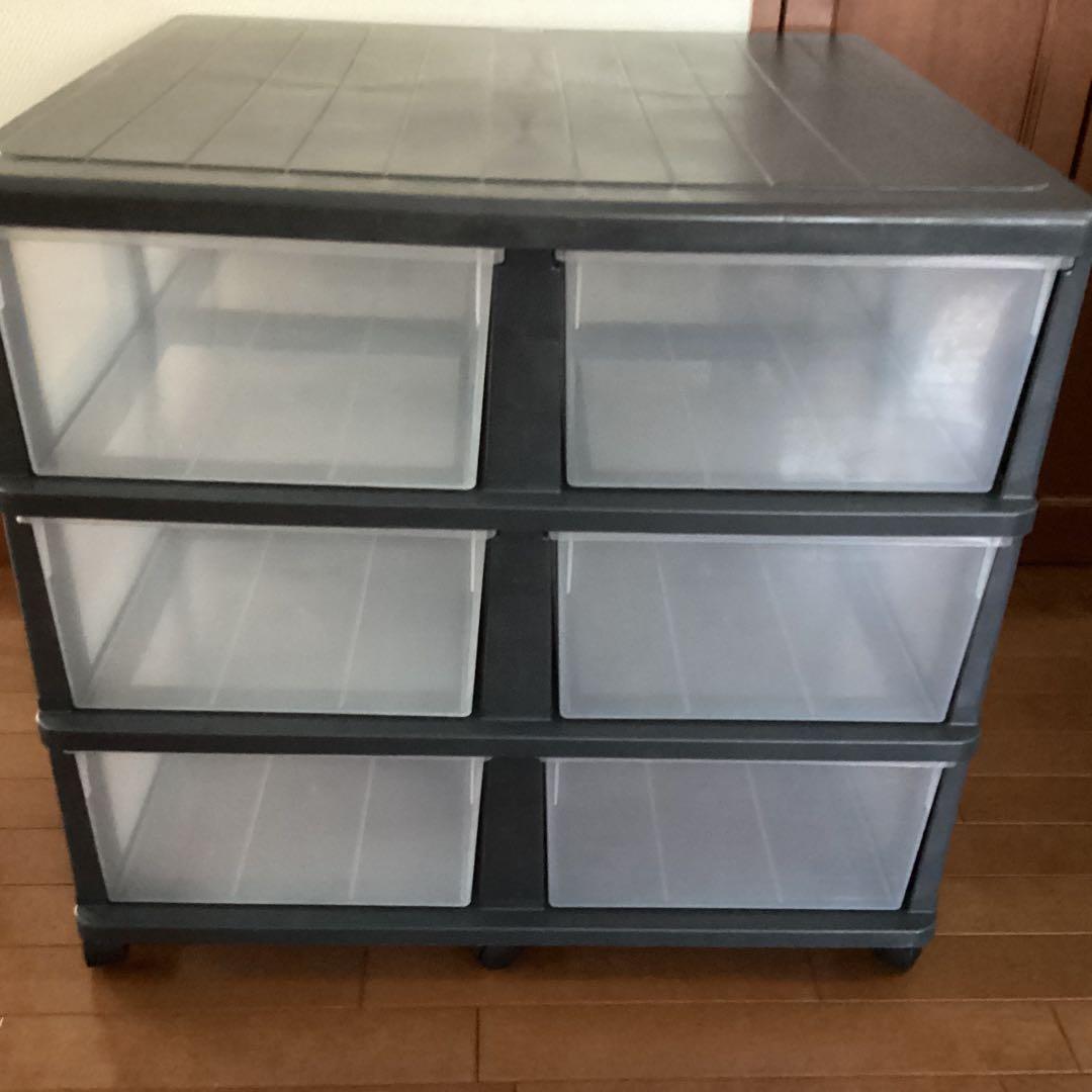 押入れ 3段引き出し収納ケース