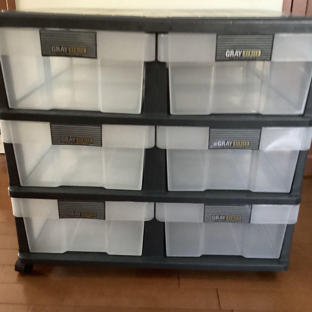 押入れ 3段引き出し収納ケース