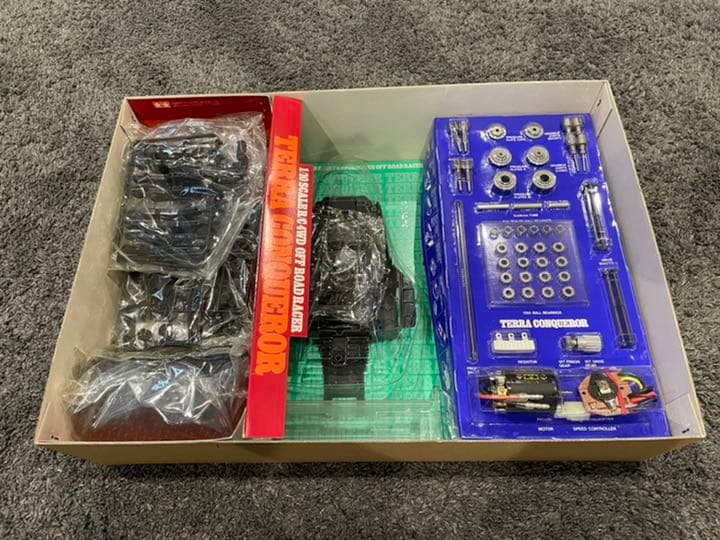 新品未組み立て タミヤ コンカラー ラジコン