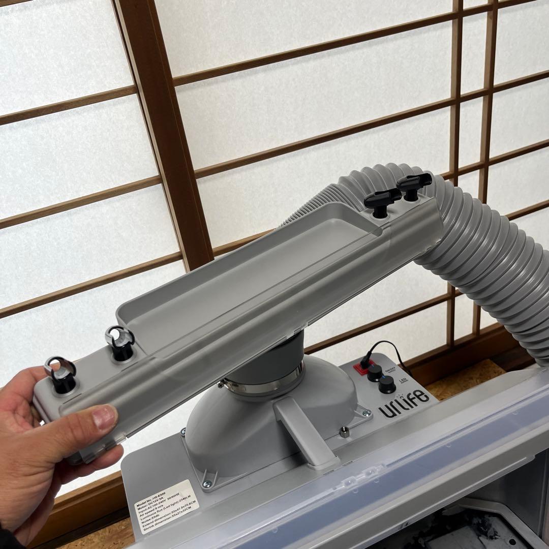 エアブラシ　塗装ブース　換気　使用5時間程度