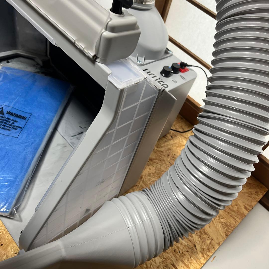 エアブラシ　塗装ブース　換気　使用5時間程度