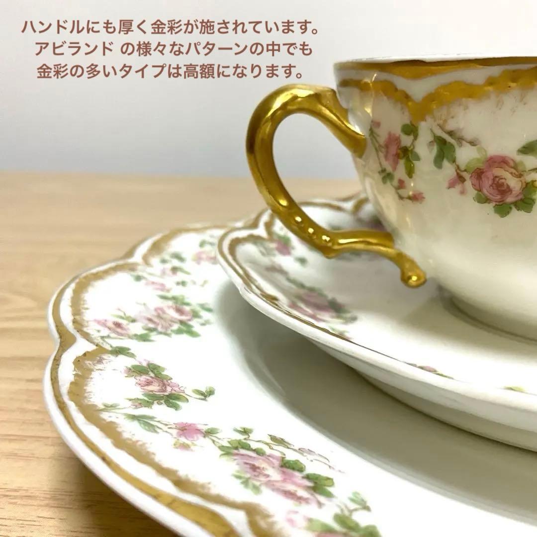 ご確認用アビランド　リモージュ　270 カップ&ソーサー　19cmプレート　①