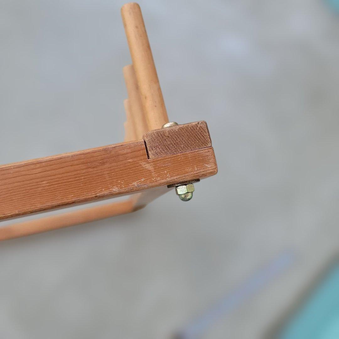 機織り道具　さをり　SAORI 整経台　木製　機織り道具　たて糸