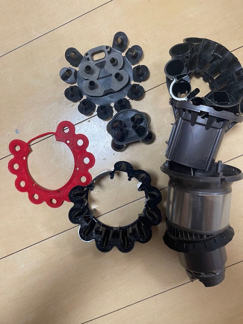 【美品】dyson V10 SV12　純正フロアドック付エコーモード73分