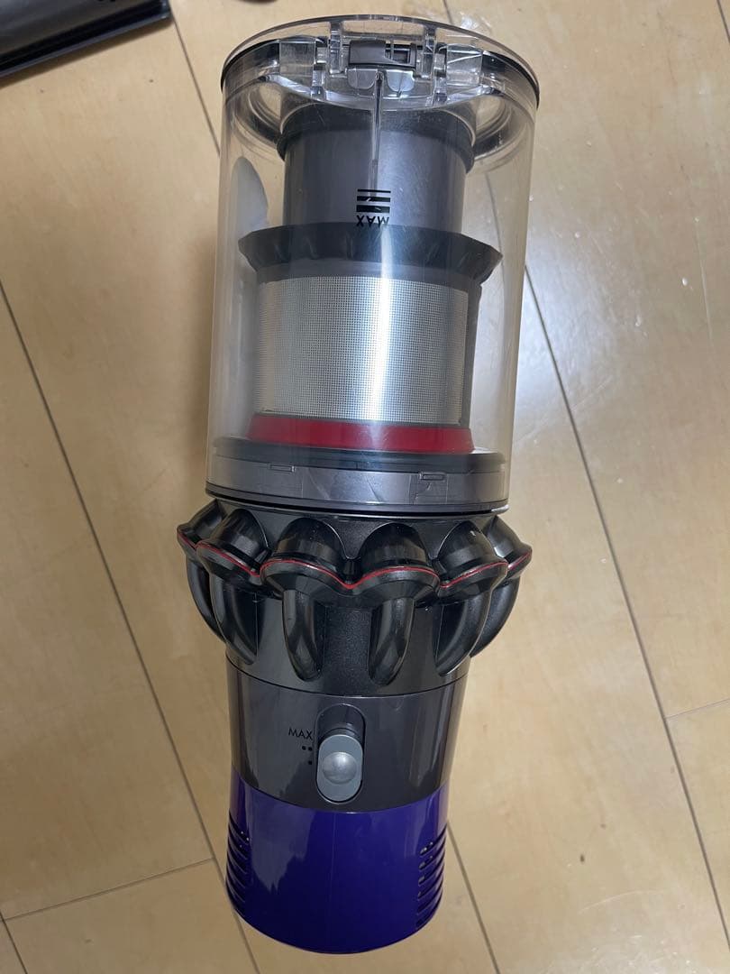 【美品】dyson V10 SV12　純正フロアドック付エコーモード73分