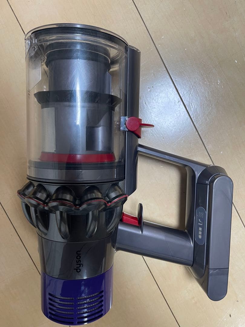 【美品】dyson V10 SV12　純正フロアドック付エコーモード73分
